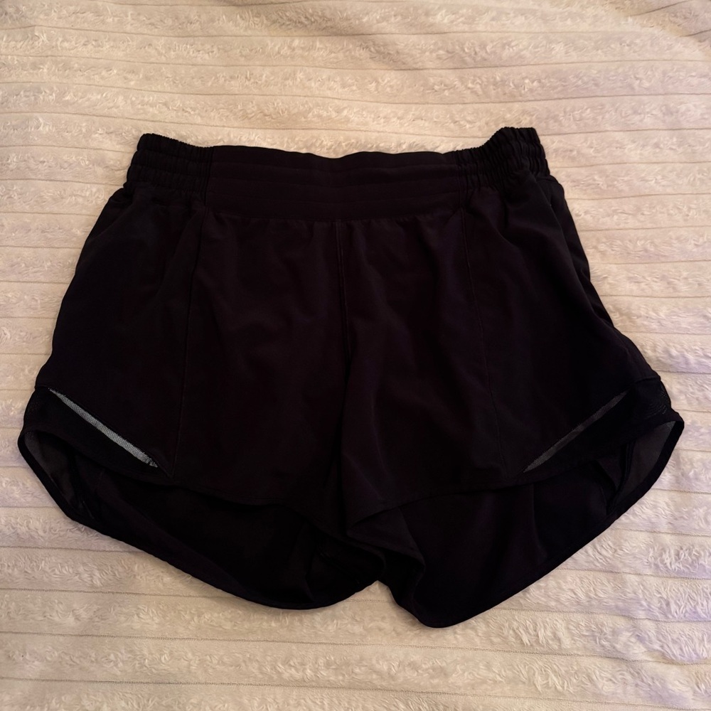 Women's Black Hottie Hot Athletic Shorts